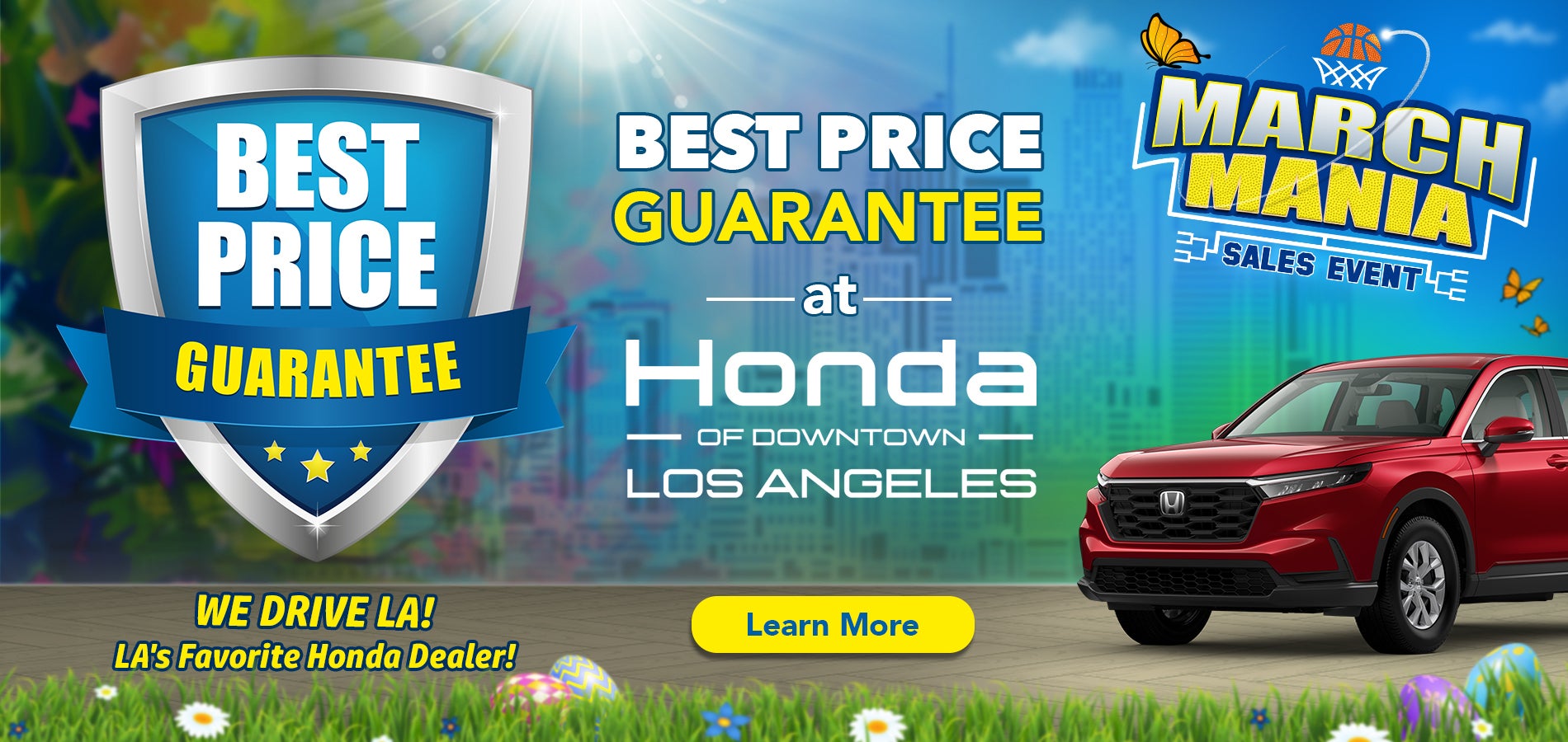 Best Price Guarantee at Honda DTLA!