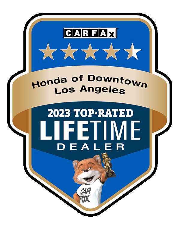Honda DTLA - CarFax 2023 Top-Rated Dealer!