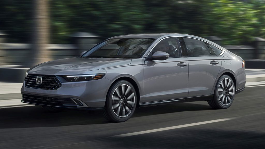2023 Honda Accord Touring On a city street