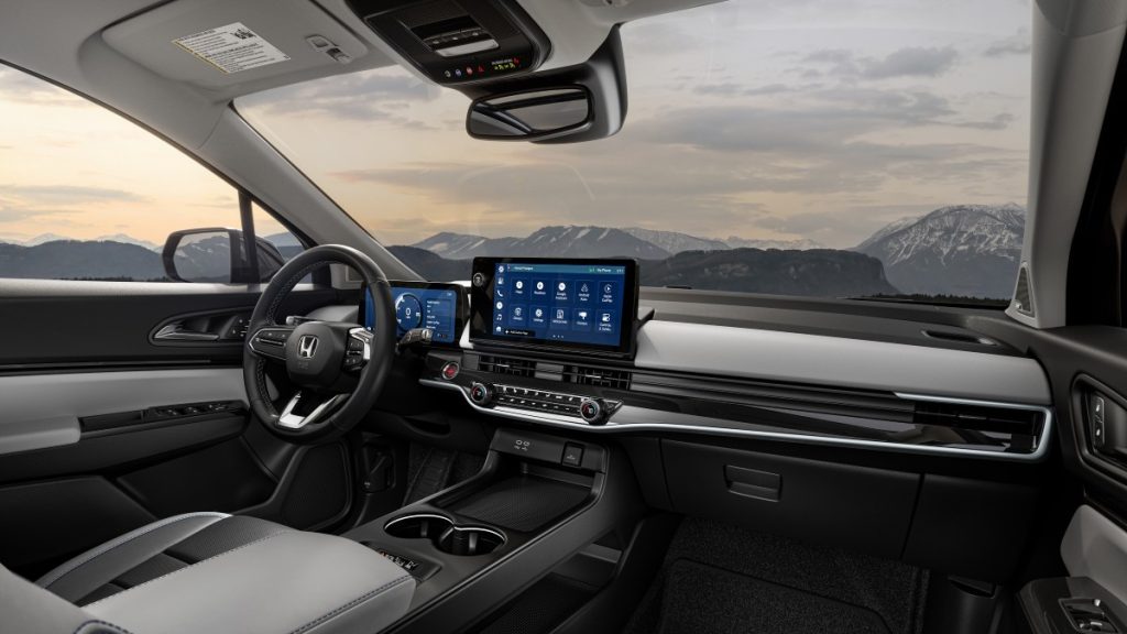 2024 Honda Prologue Elite front dash technology side view