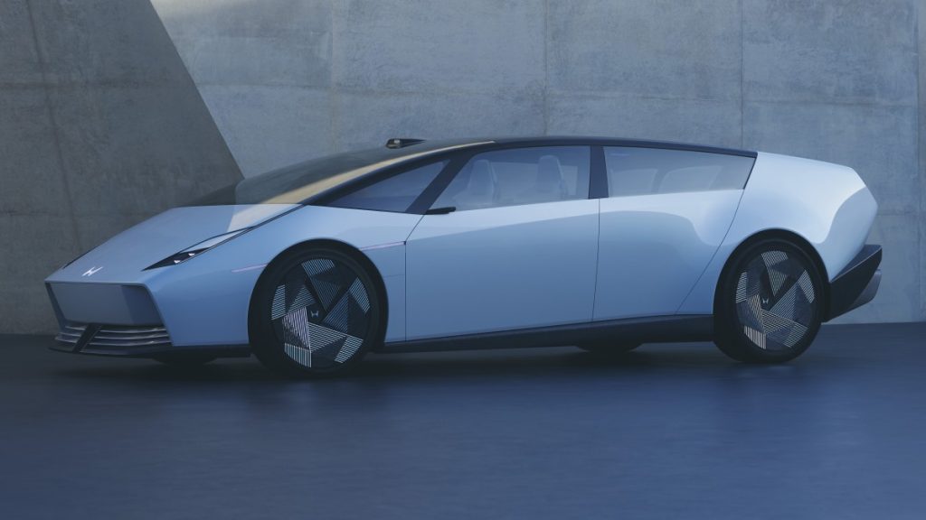 Honda 0 Saloon Side hero image