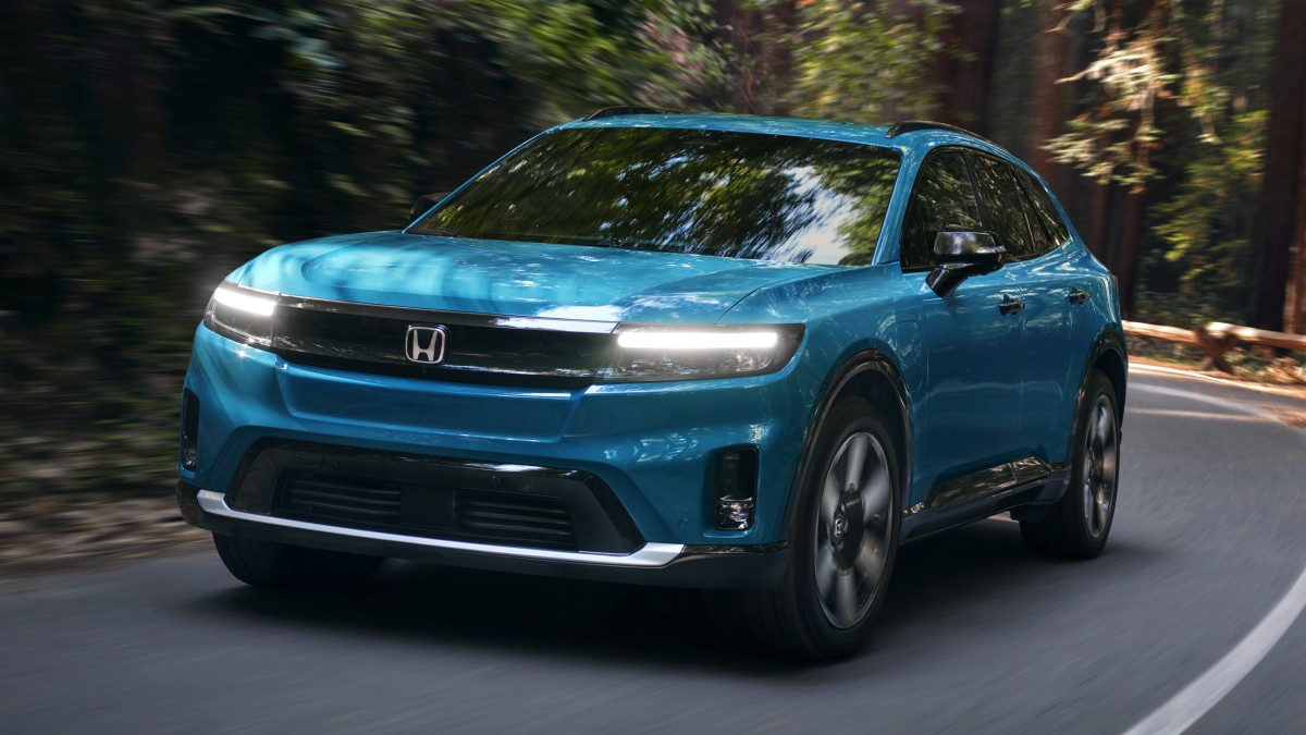 2025 Honda Prologue Elite Dirving on a road