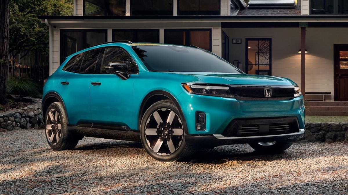 2025 Honda Prologue Elite shown in North Shore Pearl