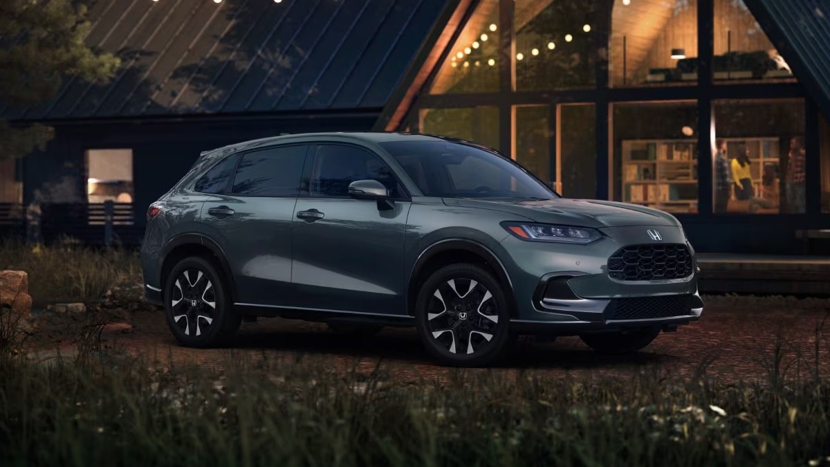 2026 Honda HR-V parked infront of a house