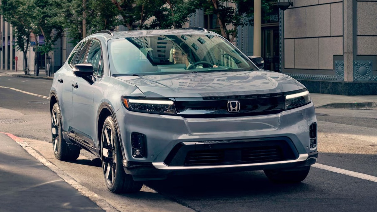 2026 Honda Prologue parked on a city street.