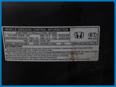 2016 Honda Civic LX
