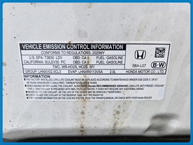 2020 Honda Civic LX