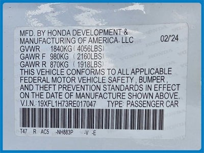 2024 Honda Civic EX-L