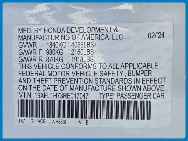 2024 Honda Civic EX-L