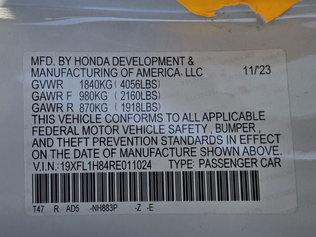 2024 Honda Civic Sport Touring