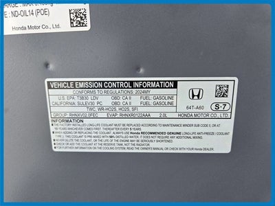 2024 Honda Civic Sport