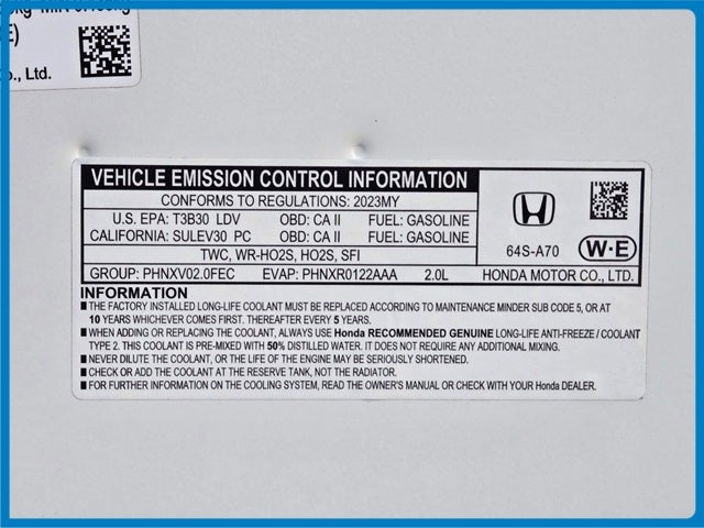 2023 Honda Civic Sport