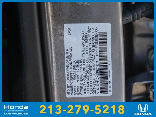 2024 Honda Civic Sport