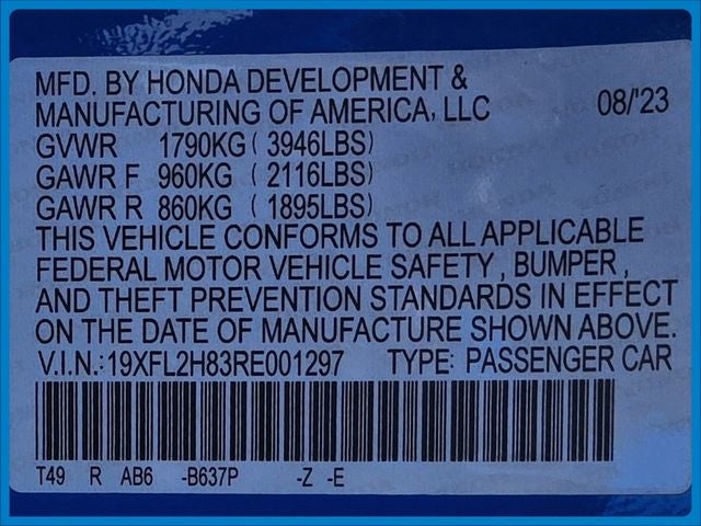 2024 Honda Civic Sport