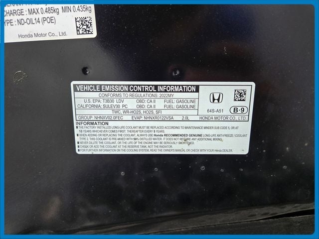 2022 Honda Civic Sport