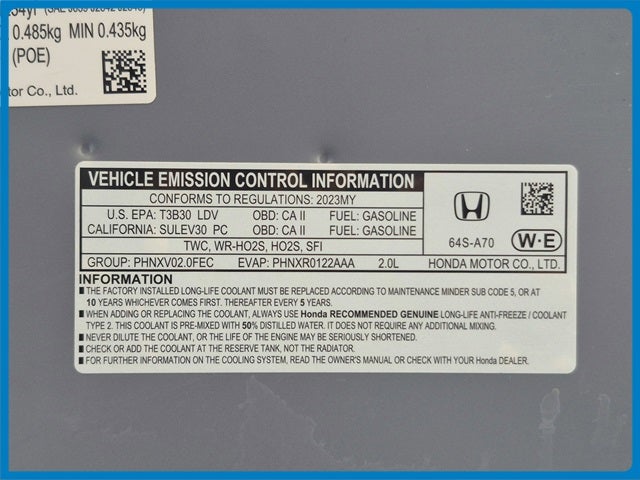 2023 Honda Civic Sport