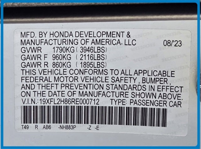 2024 Honda Civic Sport