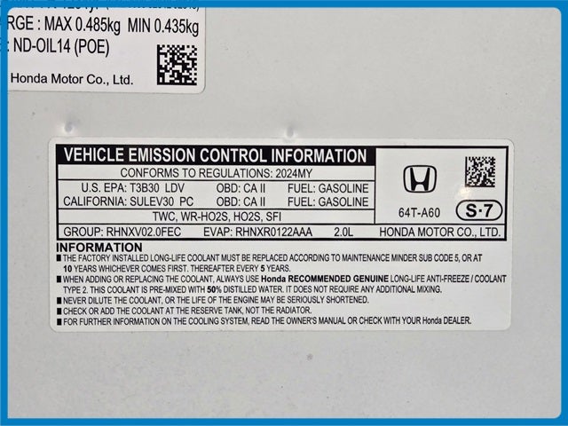 2024 Honda Civic Sport