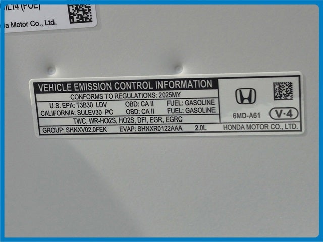 2025 Honda Civic Sport