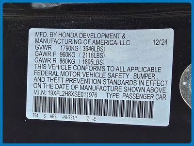 2025 Honda Civic Sport