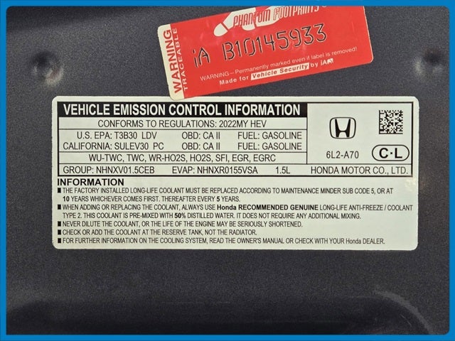 2022 Honda Insight EX