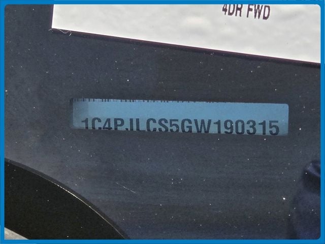 2016 Jeep Cherokee Latitude