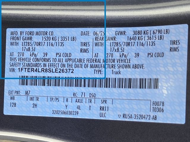 2025 Ford Ranger Raptor