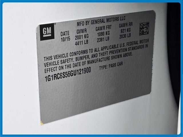 2016 Chevrolet Volt LT