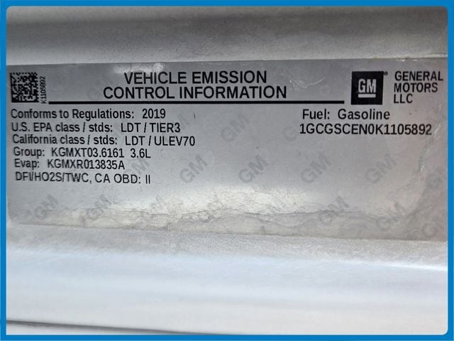 2019 Chevrolet Colorado LT