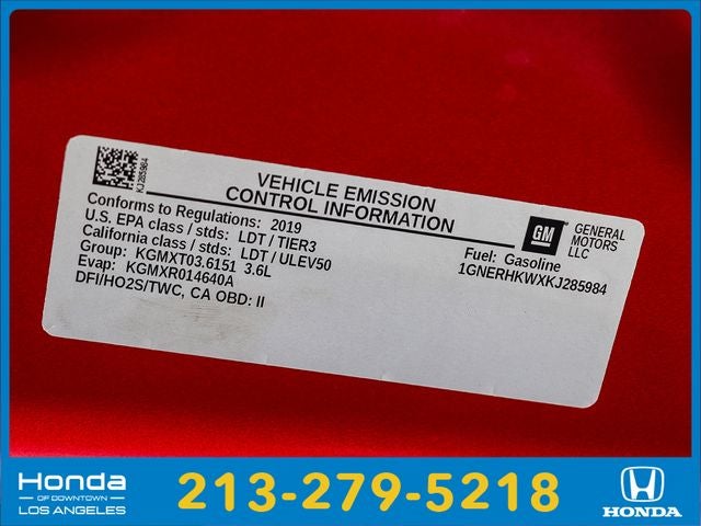 2019 Chevrolet Traverse 3LT