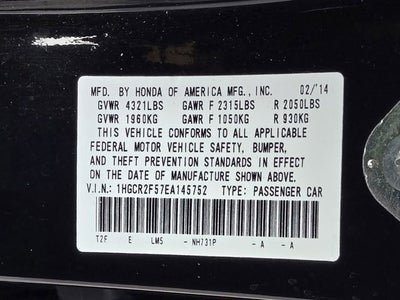 2014 Honda Accord Sport