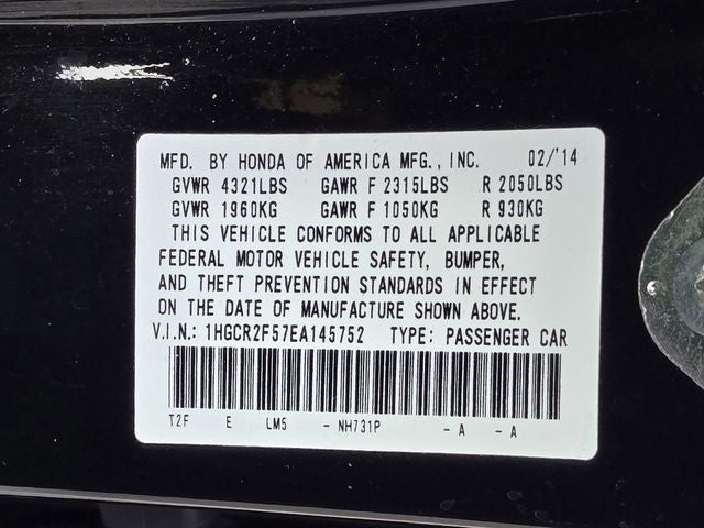 2014 Honda Accord Sport