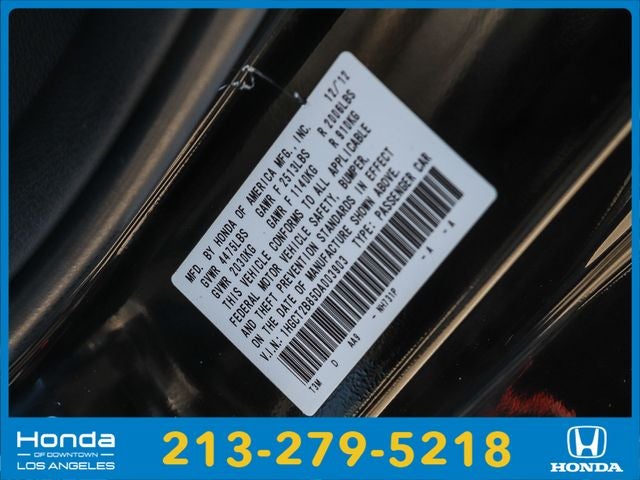 2013 Honda Accord EX-L