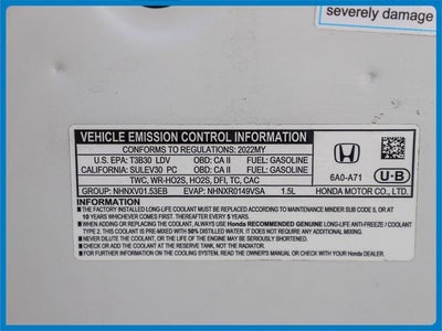 2022 Honda Accord EX-L
