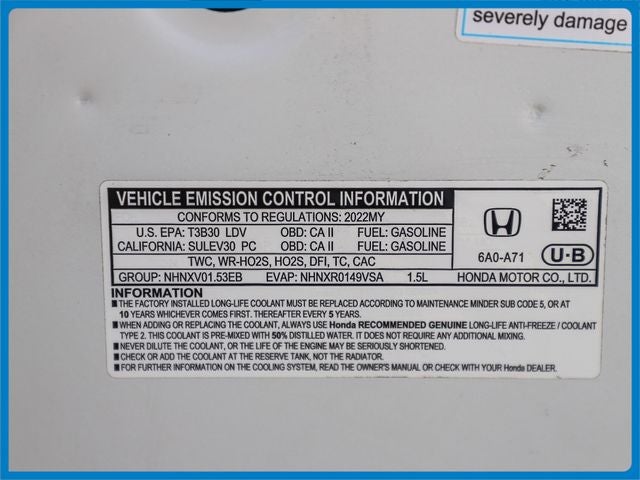 2022 Honda Accord EX-L