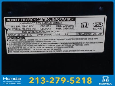 2018 Honda Accord Touring