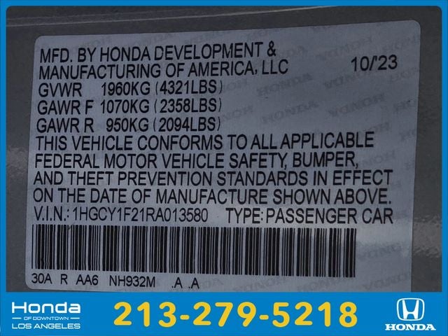 2024 Honda Accord LX