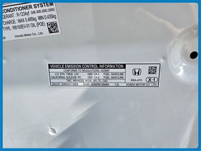 2025 Honda Accord LX