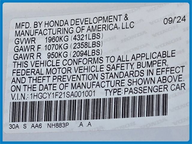 2025 Honda Accord LX