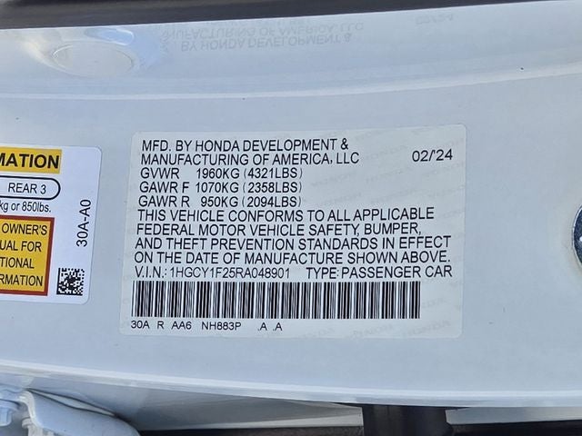 2024 Honda Accord LX