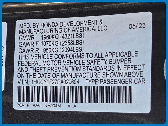 2023 Honda Accord LX