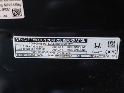 2025 Honda Accord LX