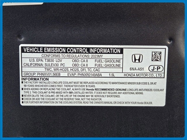 2023 Honda Accord EX