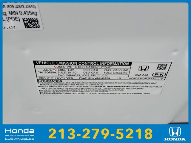 2024 Honda Accord EX