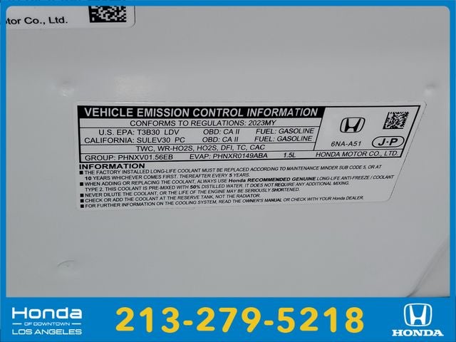 2023 Honda Accord EX