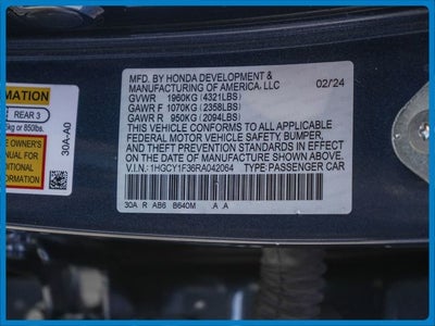 2024 Honda Accord EX