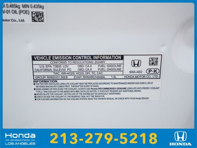 2024 Honda Accord EX