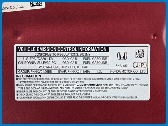 2023 Honda Accord EX