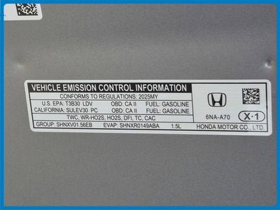 2025 Honda Accord SE