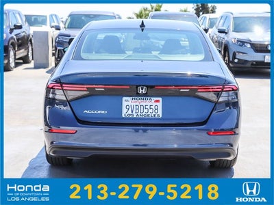 2025 Honda Accord SE